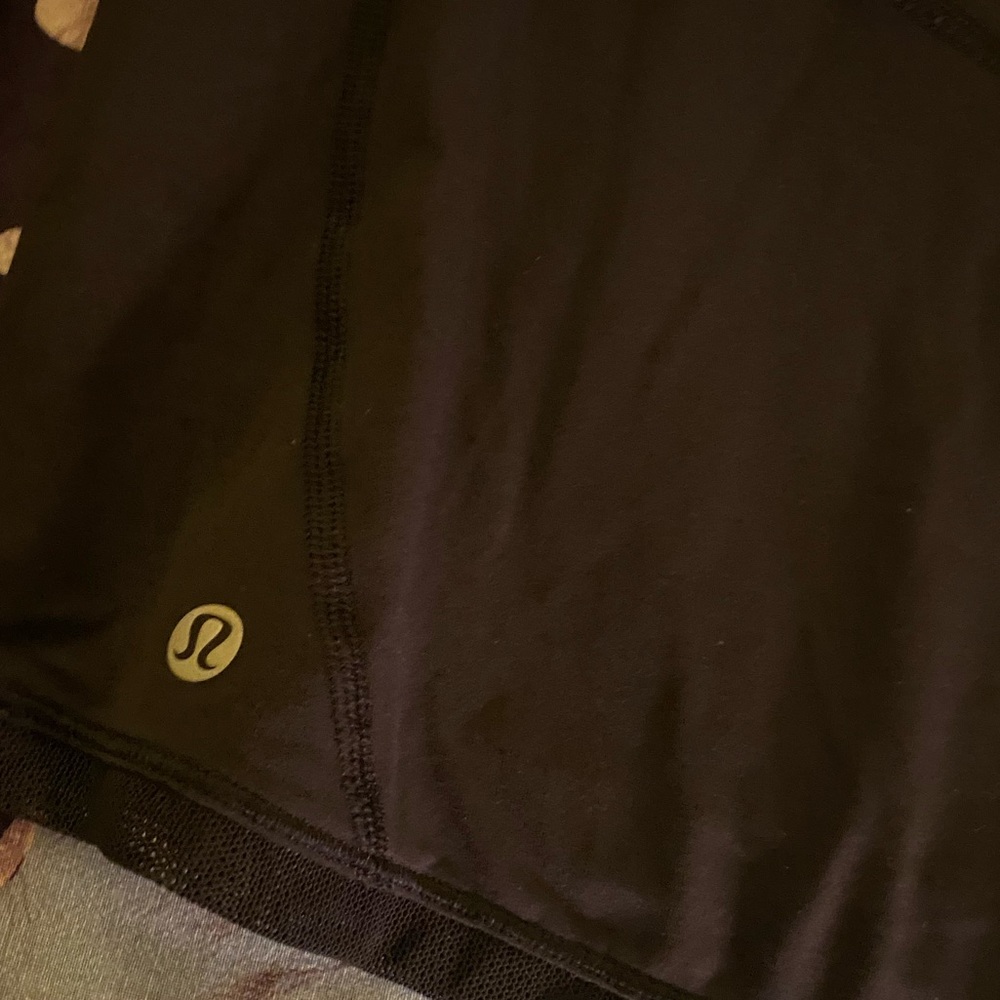 Lululemon Long-Sleeve Top With Mesh Bottom - image 4